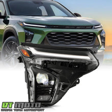 Right Passenger Side For 2024-2025 Chevy Trax w/ LED DRL Projector Headlight Headlamp