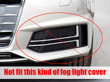 Front Fog Light Grill Cover for Audi A4 B9 Non-Sline 2017-2019 fg217