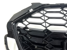 Honeycomb Black Front Grill for Audi A4 B9.5 Sline S4 2020-2023 fg316