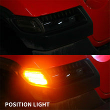 Pair LED Fender Lights for Jeep Wrangler JL 2018-2024 Sequential DRL Turn Signal