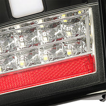 LED Tail Lights w/ Red Tube Black For Ford Mustang Sequential Signal 1999-2004