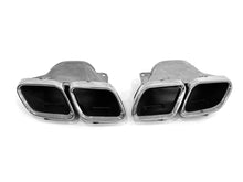 Chrome Exhaust Tips for Mercedes C-Class W205 C63/C63S AMG 2019-2021
