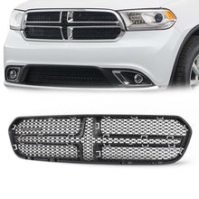 Black Front Bumper Textured Upper Grille For 2014-2020 Dodge Durango CH1202104