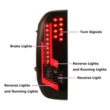 Smoke Black Led Tail Lights Lamps Assembly For Toyota Tundra 2014-2021