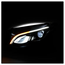 Pair Halogen Upgrade to FULL LED DRL Projector 2016-2019 Mercedes-Benz W253 GLC Headlight Left+Right