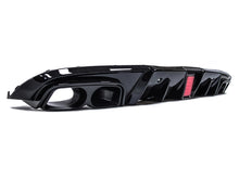 Gloss Black Rear Diffuser Black Exhaust Tip for Mercedes W205 C205 Coupe Cabrio C43 AMG 2015-2021