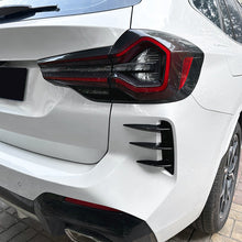 Rear Air Vents Side Bumper Canards Kits for BMW X3 G01 LCI M Sport 2022-2023
