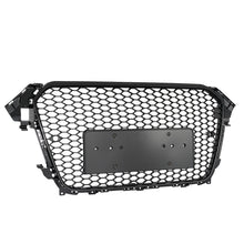 For 2013-2016 Audi A4 S4 B8.5 Honeycomb Sport Mesh RS4 Style Hex Front Grille Black