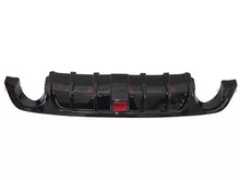 Gloss Black Rear Diffuser w/ LED Brake Light for Infiniti Q50 2018 2019 2020 2021 2022 2023 2024