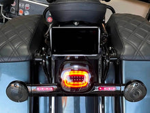 Eagle Lights Layback LED Tail Light Brake & Turn Signal for Harley Softail Sportster