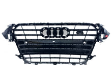 Front Bumper Grille Gloss Black for Audi A4 S4 B8.5 2013-2015 2016