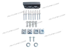 Rear Diffuser w/ Silver Exhaust Tips For Mercedes W205 Sedan C300 C43 AMG di1