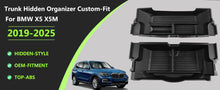 For 2019-2025 BMW X5 X5M Trunk Organizer Rear Hatch Heavy Duty Cargo Storage Box