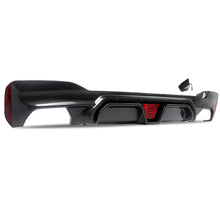 Carbon Look Rear Diffuser W/ LED For BMW G30 530i 540i M-Sport 2017-2023