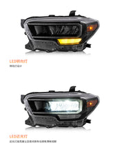 VLAND LED Headlights Front Lamps Assembly Turn Signal DRL for Toyota Tacoma 2020-2023