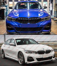 For 2019-2022 BMW G20 M340i 330i 3D Style Real Carbon Fiber Front Bunmper Lip Splitter