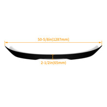 Gloss Black Rear Trunk Spoiler For BMW G30 530i 540i m550 F90 M5 Sedan 2017-2023