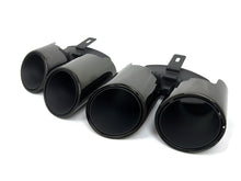 Premium Stainless Steel Silver Exhaust Tips for Porsche Panamera 976 2024 2025+
