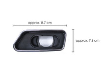 Gloss Black Rear Diffuser w/ Square Exhaust Tips Fit BMW F10 528i 535i 550i M-Sport 2011-2016