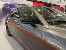 Replacement Gloss Black Mirror Covers for 2019+ Audi A6 S6 A7 S7 RS6 RS7 C8 With Lane Assist
