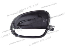 Glossy Black Side Mirror Cover Caps Replacement for VW Golf 5 Jetta Mk5 GTI mc43