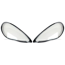 Pair Headlight Clear Lens Cover Replacement For Porsche Panamera 970 2010-2013