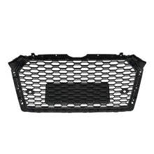 For 2017 2018 2019 Audi A4 S4 S-line Front Mesh Honeycomb Grill Grille RS4 Style