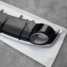 Glossy Black Rear Diffuser For Audi A7 C7 Non-Sline 2012-2015