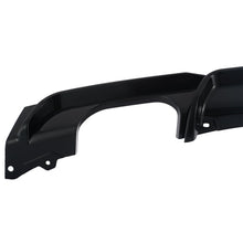 Rear Bumper Diffuser Quad Exhaust Gloss Black For 2012-2018 BMW F30 F31 M Sport