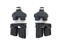 Gloss Black Rear Diffuser Exhaust Tips For AUDI A7 C8 S-line S7 2019-2024 di180