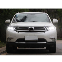 Red Demon Eye LED Headlights For Toyota Highlander 2012-2014 Front Lamp Assembly