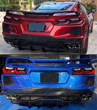 For 2020-26 Corvette C8 Z51 Stingray Carbon Flash GT Style Rear Bumper Diffuser