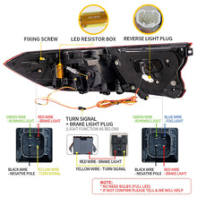 Full LED Red Tail Light For Honda Accord 2018-2022 Rear Lamp Assembly