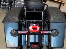 Eagle Lights Layback LED Tail Light Brake & Turn Signal for Harley Softail Sportster