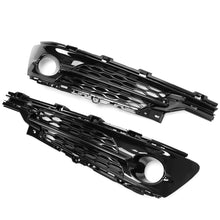 Pair Front Bumper Fog Light Bezels For 2015-2017 Acura TLX