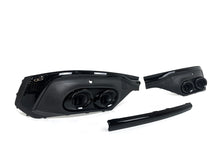 Black/Chrome Rear Diffuser For Audi Q5 Sportback 2021-2023
