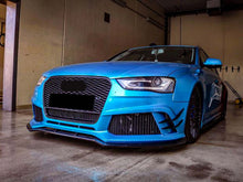 Honeycomb Front Grill Black For AUDI A4 B8.5 S4 2013-2015 2016