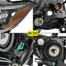 Halogen Headlights w/LED For Nissan Rogue 2014-2016