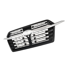 Black With Chrome Trim Front Upper Grille For 2023 2024 Subaru Ascent