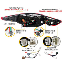 Smoked Full LED Tail Lights For Hyundai Sonata 2011-2014 w/ Sequential Indicators
