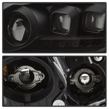 Black Smoke LED DRL Sequential Projector Headlights For 2008-2015 Infiniti G37/Q60 Coupe w/o AFS