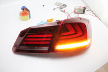 Red Sequential LED Tail Lights For Honda Accord Sedan 2013-2015