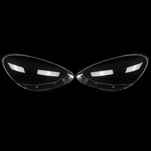 Pair Headlight Lampshade Clear Lens Covers For Porsche 958 Cayenne 2011-2014