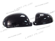 Glossy Black Side Mirror Cover Caps Replacement for VW Golf 5 Jetta Mk5 GTI mc43