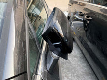 Gloss Black Mirror Caps for VW Golf 8 MK8 with Assist Light 2020–2025