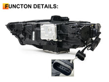 Upgrade LED Headlight Pair for Audi A3 S3 2017-2020 HID/Xenon Replacement