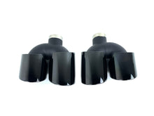 Exhaust Tips Black for BMW X3 G01 X4 G02 M-Sport 2018-2021