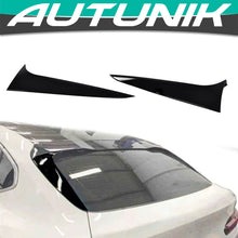 Gloss Black Rear Side Window Spoile For BMW X4 G02 2019-2021