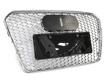 For Audi B8.5 A5 S5 2013-2016 RS5 Style Front Grille Chrome (Frame + Honeycomb)