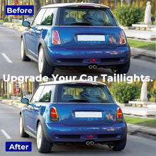 Pair LED Tail Lights For 2002-2006 BMW Mini Cooper R53 R52 R50 Rear Turn Lamps